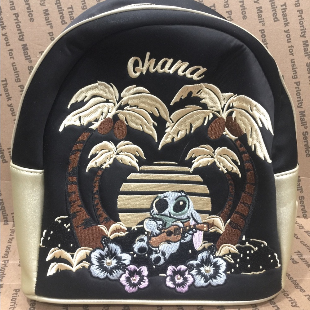 Disney Loungefly Ohana LILO Stitch Backpack